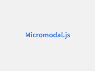 JavaScript「Micromodal.js」でモーダルを実装