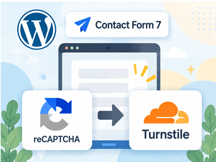 Contact Form 7で「Turnstile」が推奨に。reCAPTCHAとの違いは？